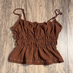 Forever 21 Brown Tank Top